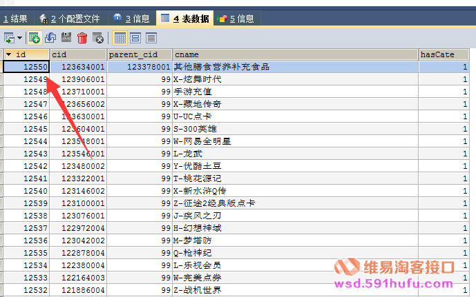 【201809最新】淘宝分类最新数据，淘宝一级和二级商品分类catid/cid大全